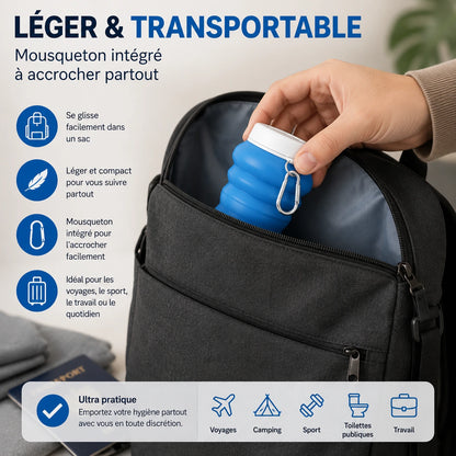 Bidet portable rétractable